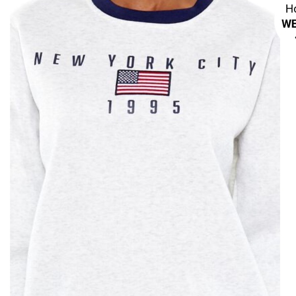 *New**Embroidered New York City Pullover sizes S - Picture 9 of 10